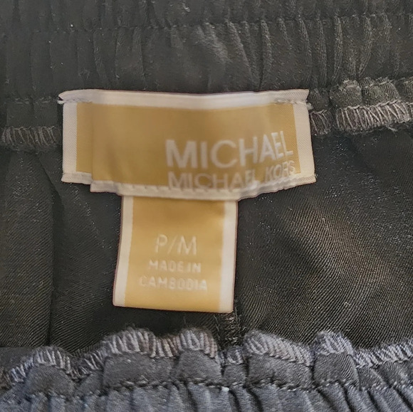 MICHAEL Michael Kors Classic Satin Cargo Pants - Picture 9 of 9
